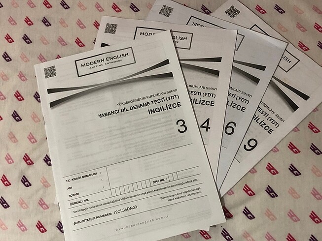 Modern english deneme sınavları 3,4,6,9