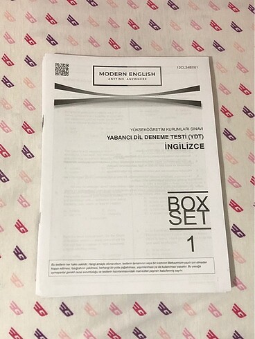 Modern english ydt deneme sınavları box set 1-10