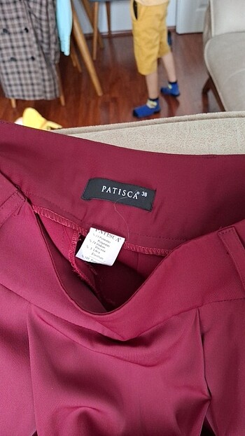 38 Beden bordo Renk Temiz pantolon etek
