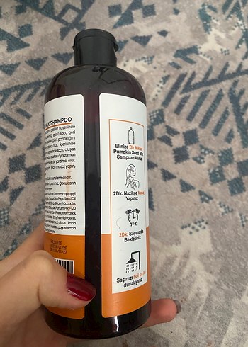 True Bee Kabak Çekirdeği Karışık Şampuan 400ml - Görsel 2