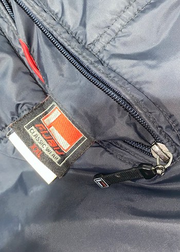 FUBU Siyah Kapüşonlu Erkek Mont pislick - Görsel 3