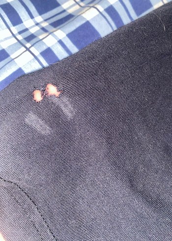 Baskılı Kırmızı Siyah Oversize Tişört - Görsel 4