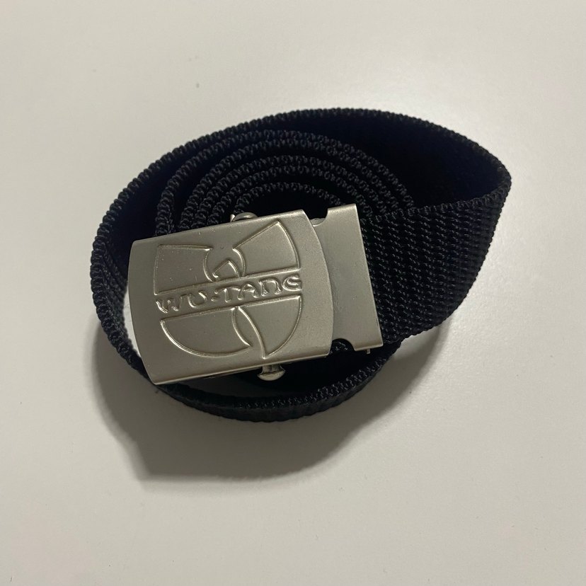 Wu-Tang Logolu Siyah Erkek Kemer pislick - Görsel 2