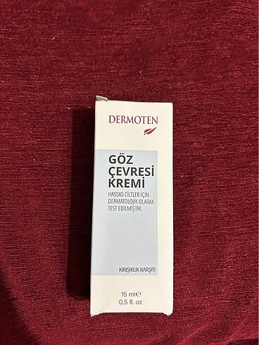 Dermoten aydınlatıcı ve kırışık giderici göz kremi - Görsel 2