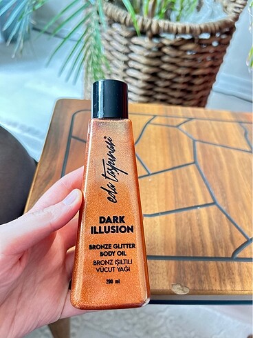 Beden Renk Eda taşpınar bronz ışıltılı vücut yağı 200 ml