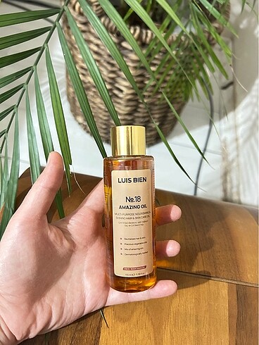 Luıs bıen ışıltı etkili çok amaçlı yağ 100 ml - Görsel 2