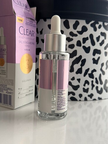 Clear kadinlara ozel sac dokulme serumu - Görsel 2