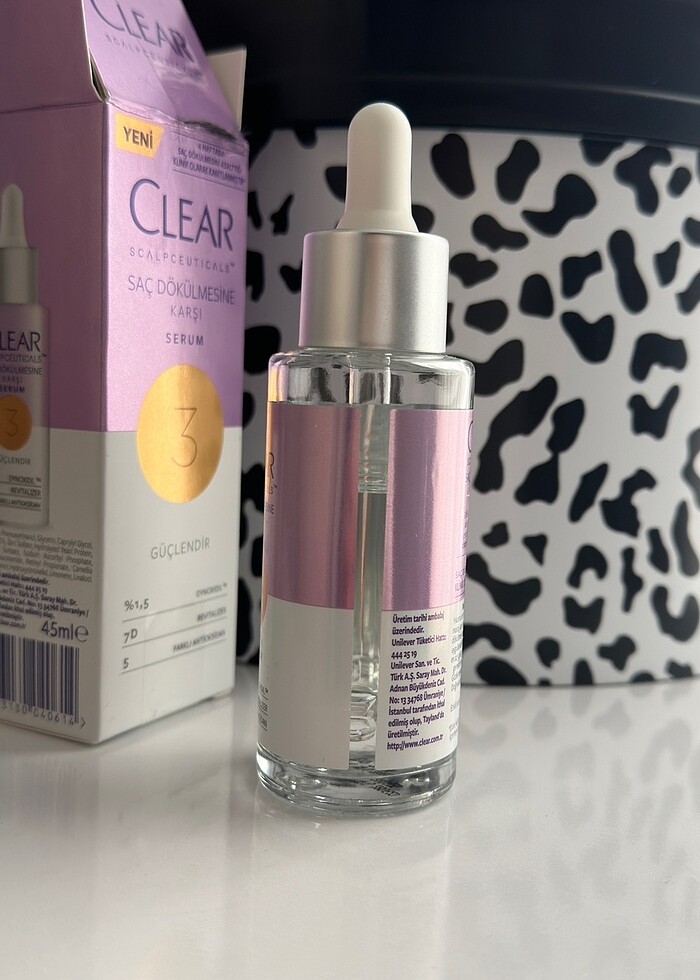 Clear kadinlara ozel sac dokulme serumu - Görsel 2