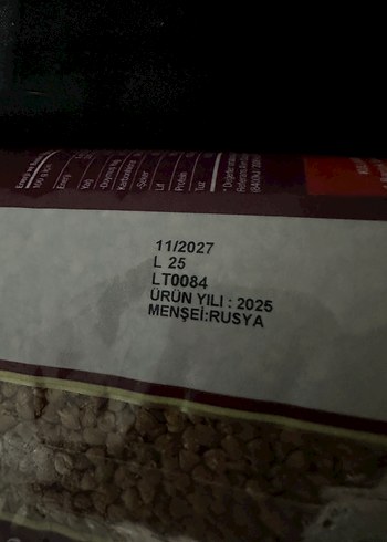 Duru Karabugday (Greçka) 1000g - Görsel 2