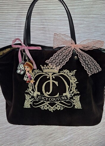 Juicy couture vintage kahverengi çanta