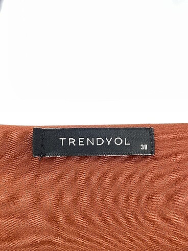 38 Beden kahverengi Renk Trendyol & Milla Blazer %70 İndirimli.