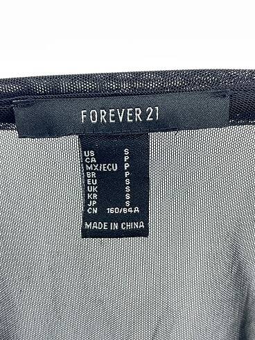 s Beden siyah Renk Forever 21 Kısa Elbise %70 İndirimli.