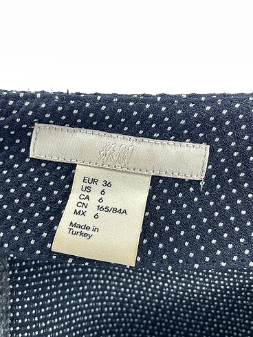 36 Beden lacivert Renk H&M Bluz %70 İndirimli.