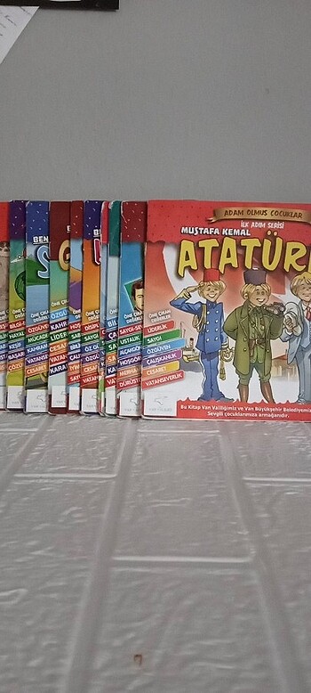 10 parça ilköğretim okuma kitabı seti