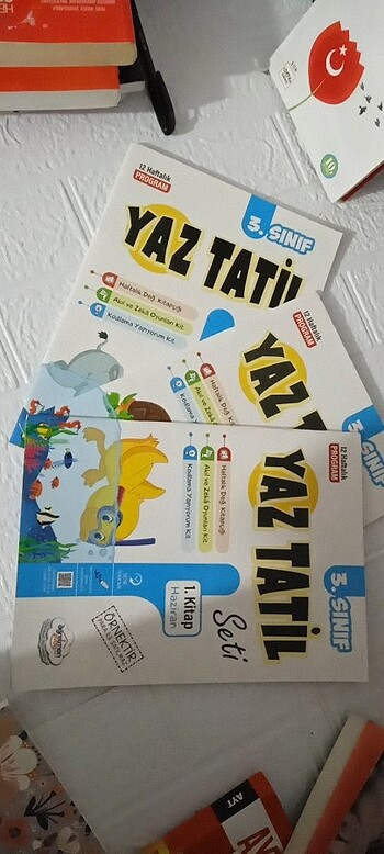 3. Sınıf 3lü tatil seti