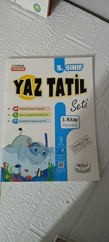  Beden Renk 3. Sınıf 3lü tatil seti