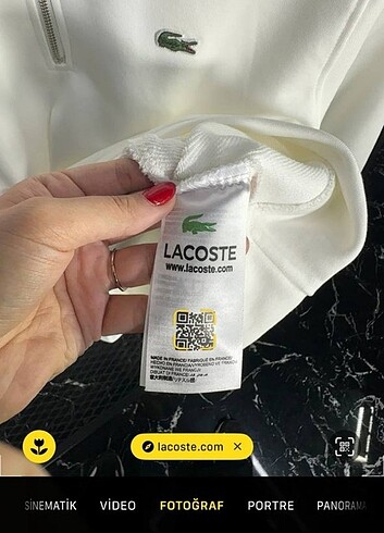 s Beden Lacoste Premium Sweatshirt 