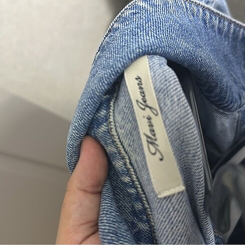 xl Beden Mavi jeans kot ceket