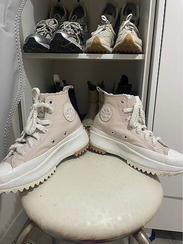 Converse Converse toz pembe kalın tabanlı