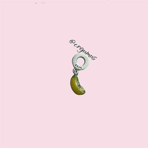 Pandora Limon dilimi charm