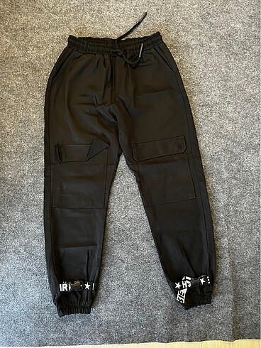 Kargo Pantalon Paça Detaylı / L Beden