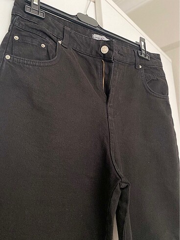 40 Beden Slouchy siyah pantolon