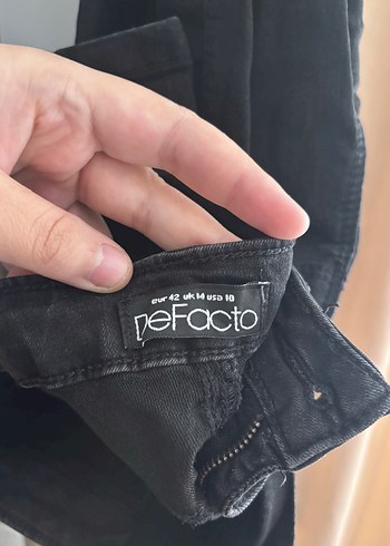 Defacto Siyah Denim Pantolon
