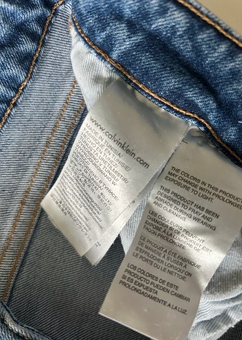 Kadın Mavi Bol Kesim Yırtık Kot Pantolon - Görsel 5