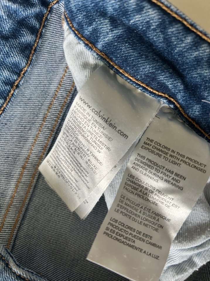 Kadın Mavi Bol Kesim Yırtık Kot Pantolon - Görsel 5