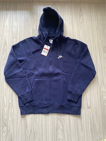 nike club fleece fermuarlı sweatshirt