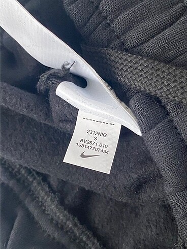 s Beden siyah Renk nike club fleece eşofman