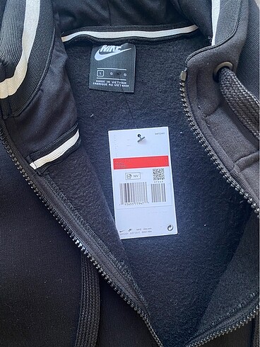 nike air fermuarlı hoodie - Görsel 4