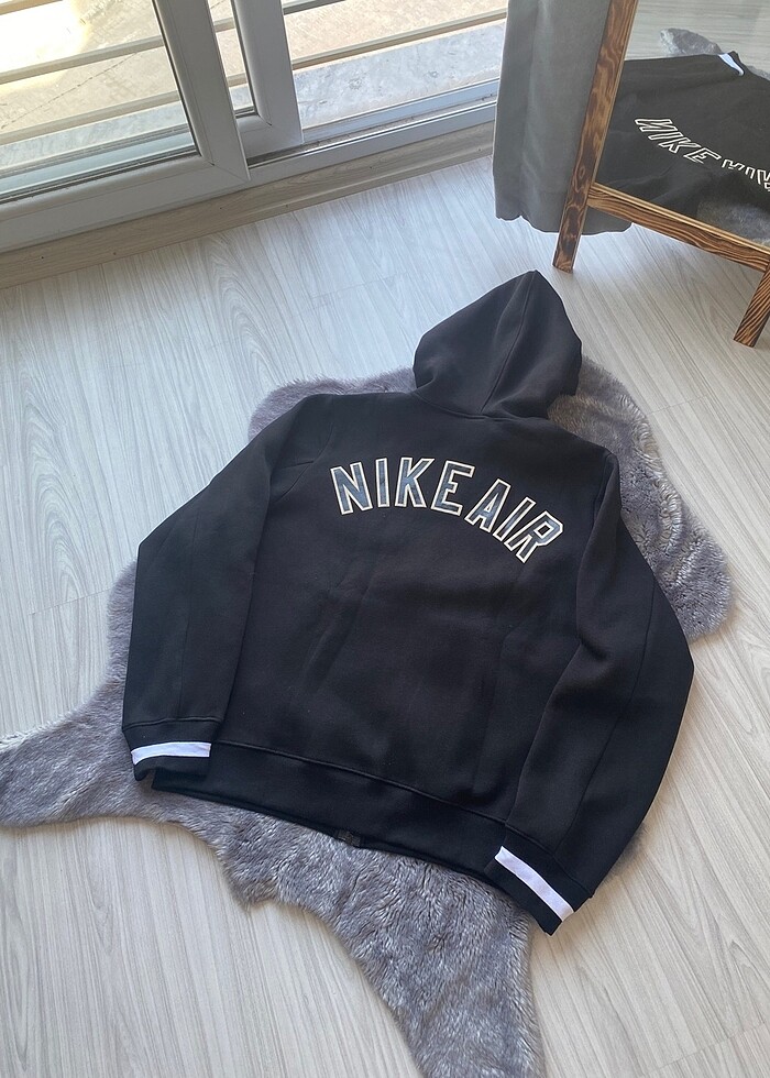 nike air fermuarlı hoodie - Görsel 2
