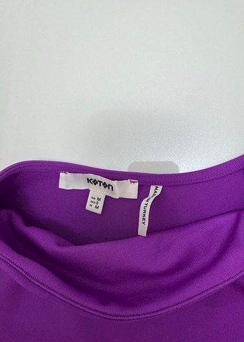 Mor  Kadın bluz body - Görsel 5