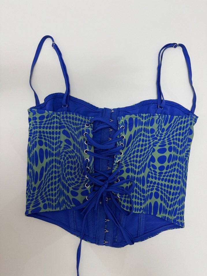 Dilvin korse bluz - Görsel 2