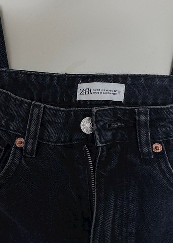 Siyah Denim Kadın Jean Pantolon - Görsel 3