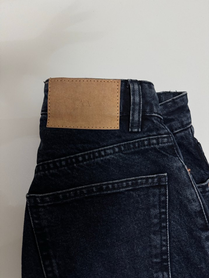 Siyah Denim Kadın Jean Pantolon - Görsel 4