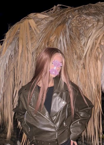 Kumral önleri soğuk sarı araları ince ışıltılı peruk - Görsel 6