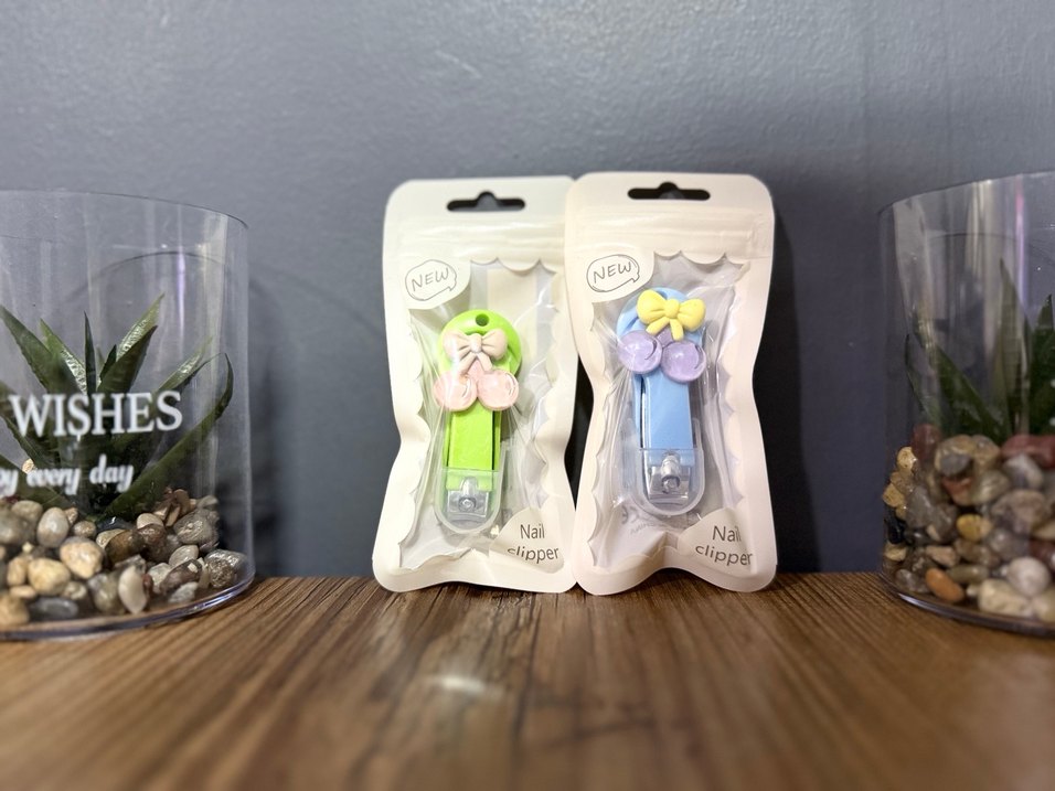 Pastel Renkli Çocuk  kadın Tırnak Makası Seti 1 adet fiyatıdır - Görsel 2