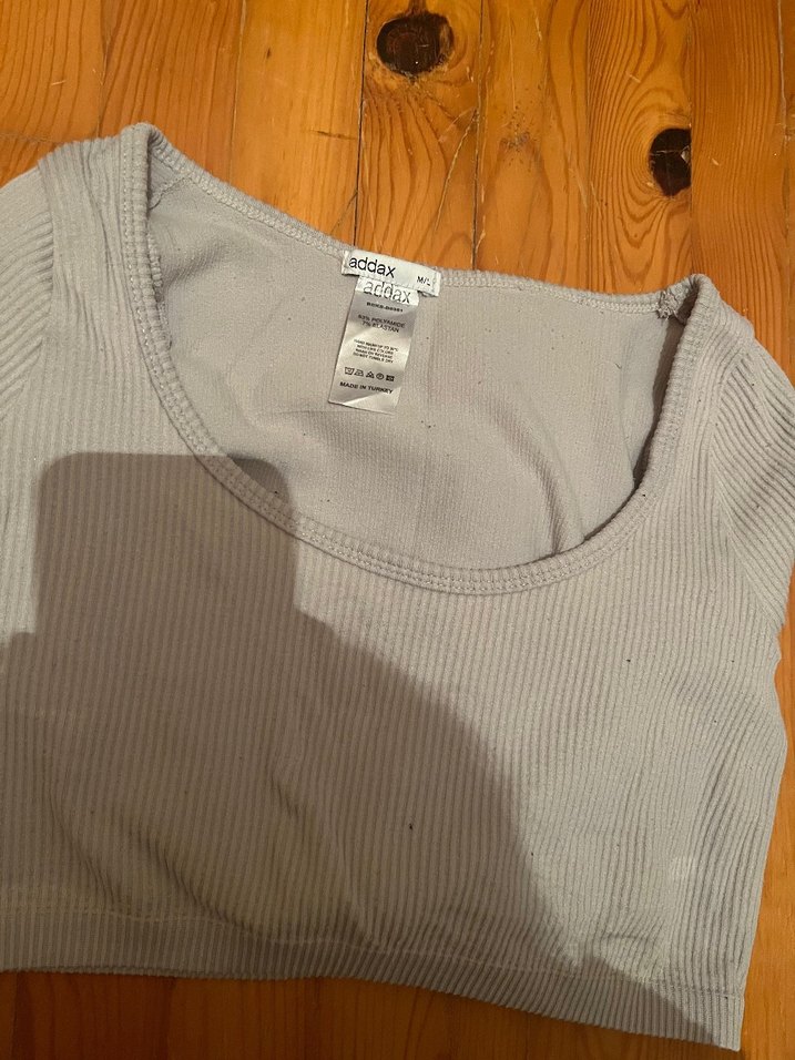 Bej V Yaka Uzun Kollu Hamile Kazağı - Görsel 2