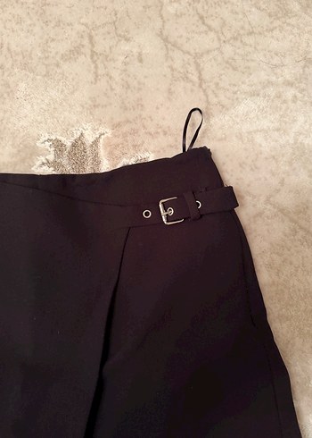 Zara Siyah Şort Etek