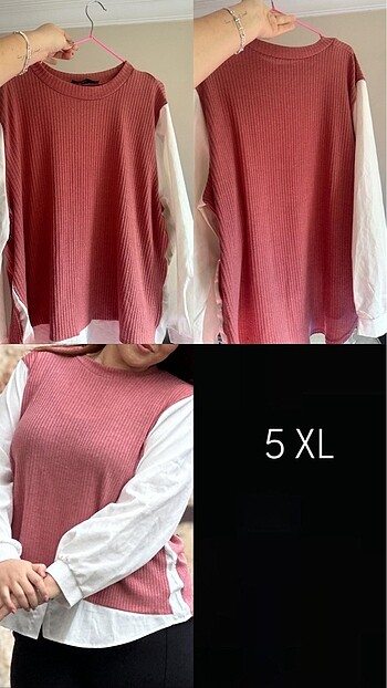 bluz buyuk beden 5xl
