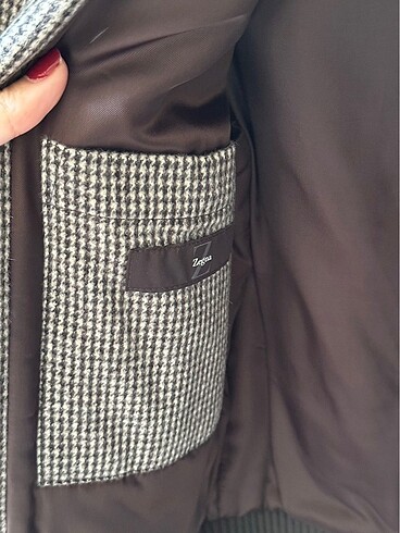 Ermenegildo Zegna Zegna yün bomber ceket