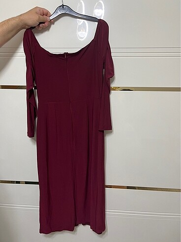 42 Beden bordo Renk Bordo elbise