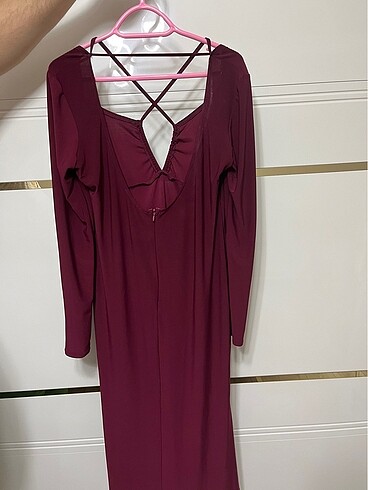 Trendyol & Milla Bordo renk elbise