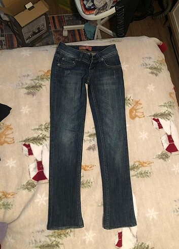 Düşük bel pantolon slim fit
