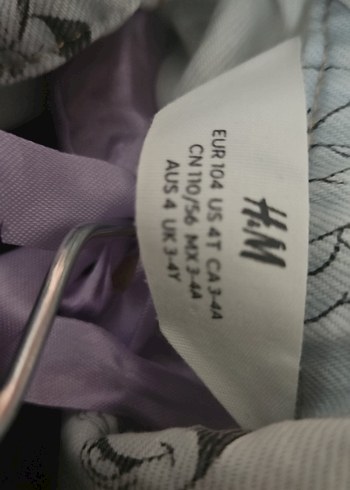 Kız Çocuk Kot Mikey Mini Baskılı Denim Ceket - Görsel 4