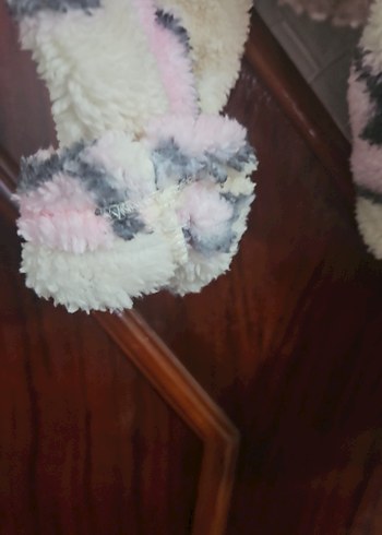 Kız Bebek Peluş Kalpli Uzun Kollu Takım - Görsel 5