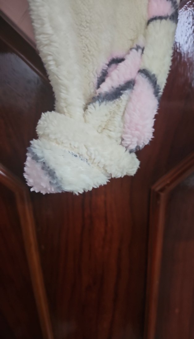 Kız Bebek Peluş Kalpli Uzun Kollu Takım - Görsel 4