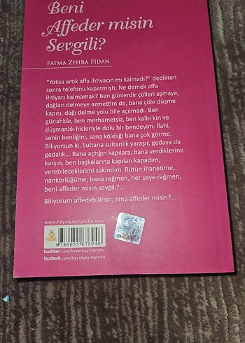 Beni Affeder misin Sevgili? - Fatma Zehra Fidan - Görsel 2
